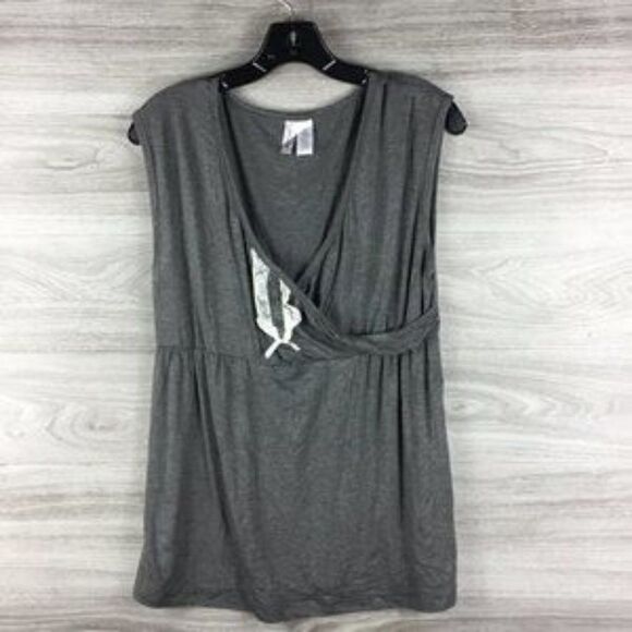 Lamaze Maternity Intimates Short Sleeve Shirt - Picture 3 of 6